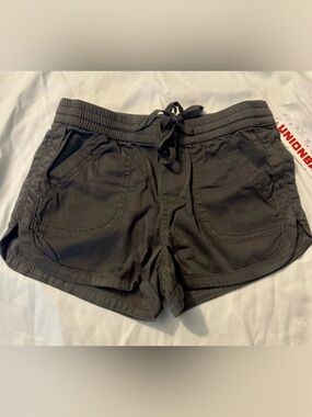 UNIONBAY NWT Women’s/Junior’s Galaxy Grey Maribeth Drawstring Lounge Shorts